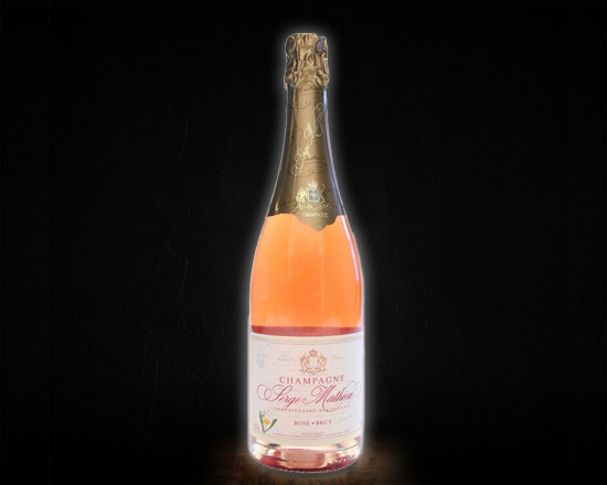 Serge Mathieu, Brut Rose вино игристое розовое брют, 0,75 л