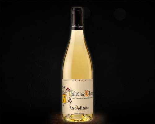 La Solitude Blanc, Cotes-du-Rhone вино белое сухое, 0,75 л
