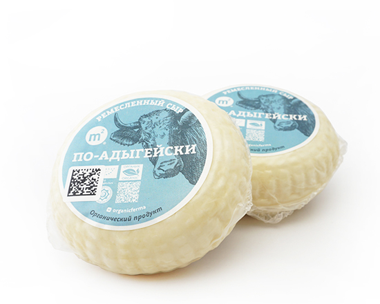 Сыр По-адыгейски из коровьего молока, на развес, 100 г