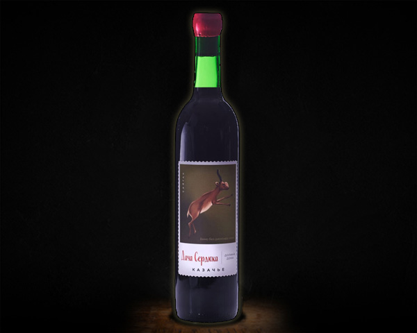 Казачье Красностоп Золотовский, Дача Сердюка вино сухое красное, 0,7 л
