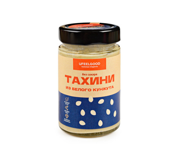 Паста кунжутная (тахини) без сахара, 180 г