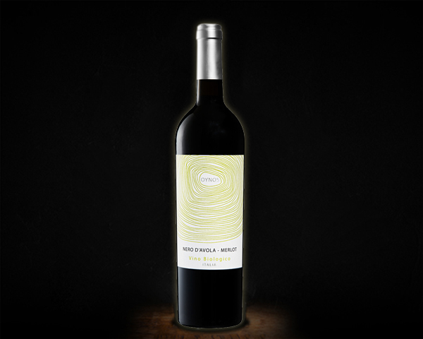 Castellani, "Oynos" Nero d'Avola-Merlot Biologico, Sicilia вино сухое красное, 0,75 л