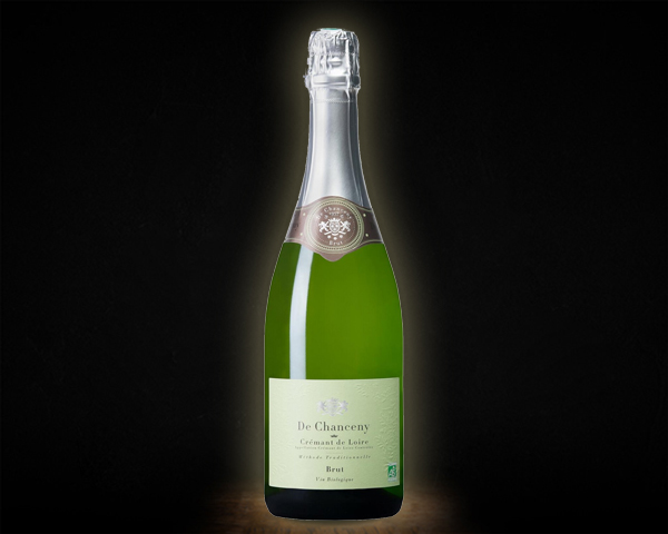 De Chanceny Cremant de Loire Brut Biologique вино игристое сухое брют белое, 0,75 л