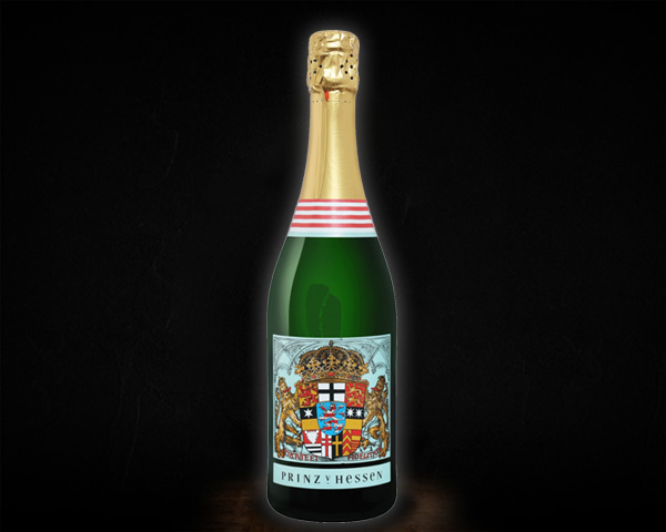 Prinz von Hessen, Riesling Gutssekt Extra Trocken вино игристое сухое белое, 0,75 л