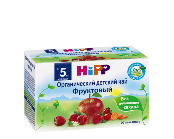 Чай фруктовый пакетированный, 40 г