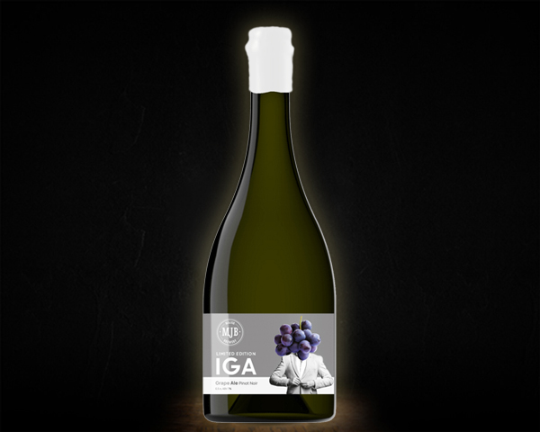 Виноградный эль Пино Нуар с соком органического винограда, 0,75 л