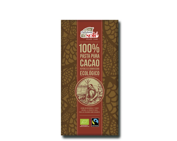 Шоколад темный 100% какао