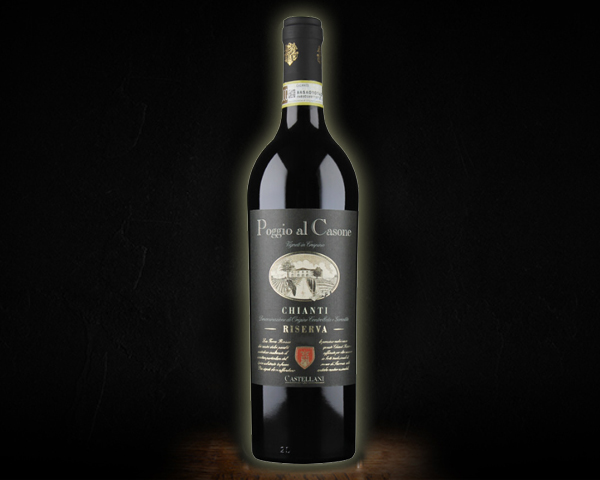 Poggio al Casone, Chianti Riserva DOCG  вино сухое красное, 0,75 л