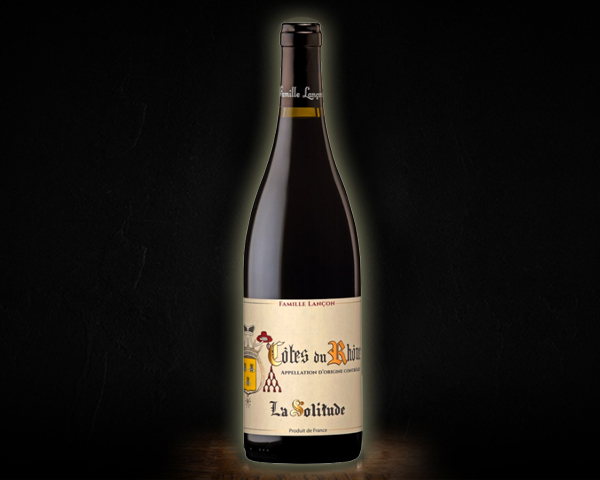 La Solitude, Cotes-du-Rhone вино сухое красное, 0,75 л