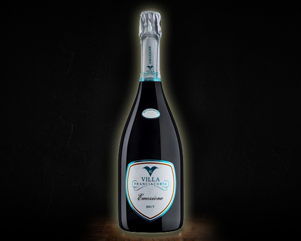 Villa Franciacorta, Emozione вино игристое сухое брют белое, 0,75 л