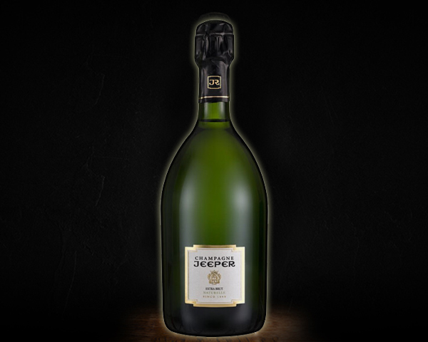 Champagne Jeeper, Naturelle вино игристое экстра брют белое, 0,75 л