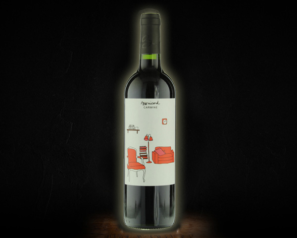 Carmine de Monicord Bordeaux Superieur вино сухое красное, 0,75 л