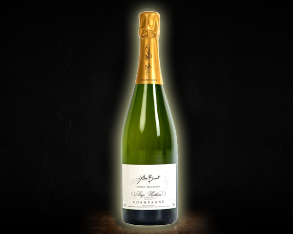 Champagne Serge Mathieu, Extra Brut вино игристое экстра брют белое, 0,75 л