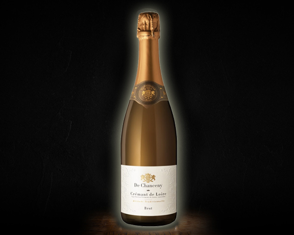 De Chanceny Cremant de Loire AOC Brut вино игристое брют белое, 1,5 л