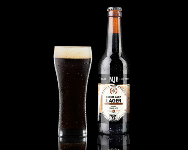 Пиво MJB Dark Lager темный чешский лагер, 0,5 л