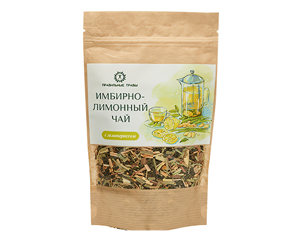 Чай травяной имбирно-лимонный