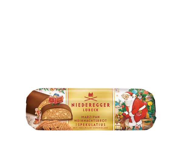 Марципан в молочном шоколаде, с кусочками печенья, 125 г