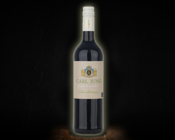 Carl Jung, Chardonnay вино полусухое белое безалкогольное, 0,735 л