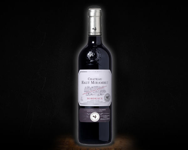 Chateau Haut Mirambet, Bordeaux  вино сухое красное, 0,75 л