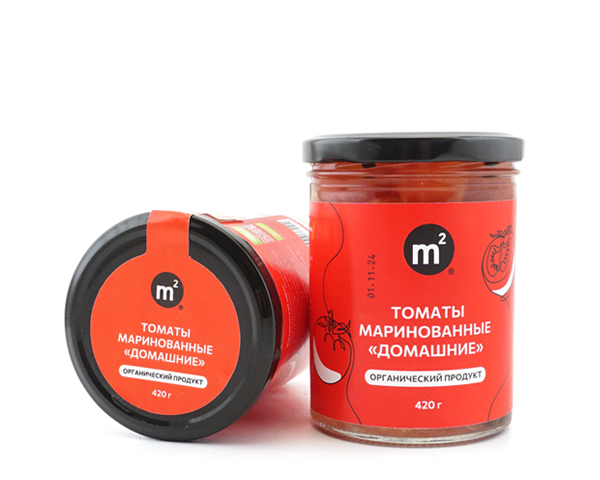 Томаты Домашние маринованные, 420 г