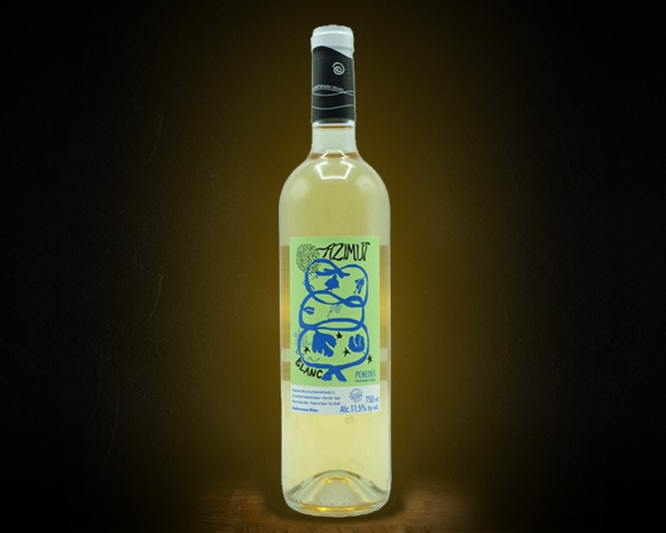 Azimut Blanc, Penedes вино сухое белое, 0,75 л