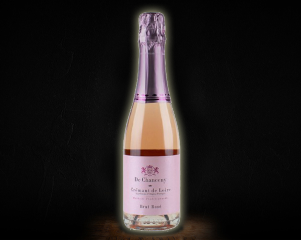 De Chanceny Rose Brut, Cremant de Loire вино игристое сухое брют розовое, 0,375 л