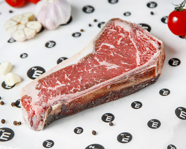 Стейк Нью-Йорк dry aged сухой выдержки, из органической мраморной говядины, на развес