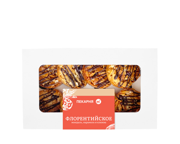 Печенье Флорентийское пасхальное, миндально-карамельное, 240 г