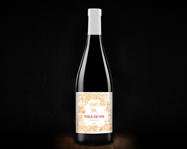 Toile De Vin Chardonnay, Aya Organic Wine вино сухое белое, 0,75 л