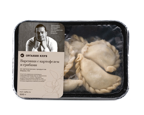 Вареники с картофелем и грибами 300 г
