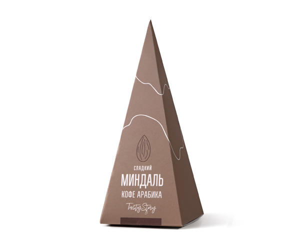 Миндаль в карамели с кофе, 40 г