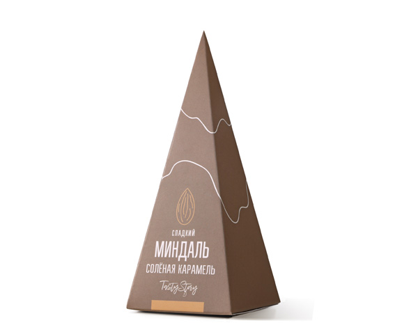 Миндаль  в соленой карамели, 40 г