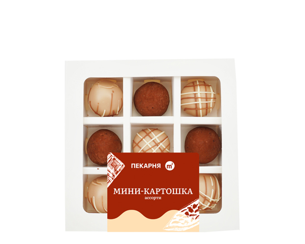 Ассорти пирожных Мини-картошка 160 г