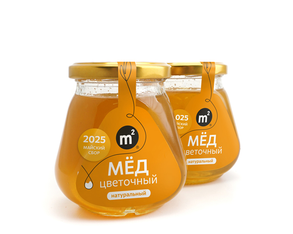 Мед цветочный натуральный, 330 г
