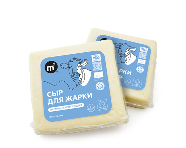 Сыр для жарки м.д.ж. в сухом веществе - 45%