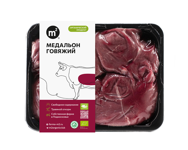Медальон говяжий из охлажденного мяса