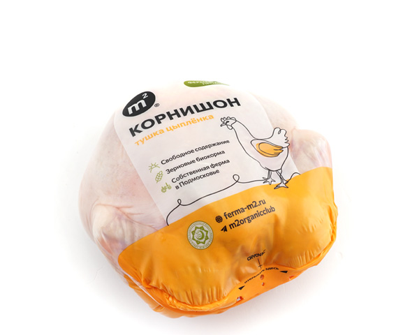 Цыпленок-корнишон тушка, шоковая заморозка