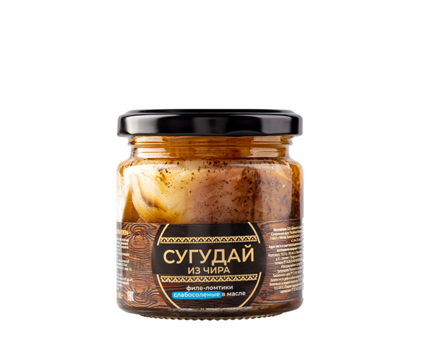 Сугудай из филе чира в масле, 190 г