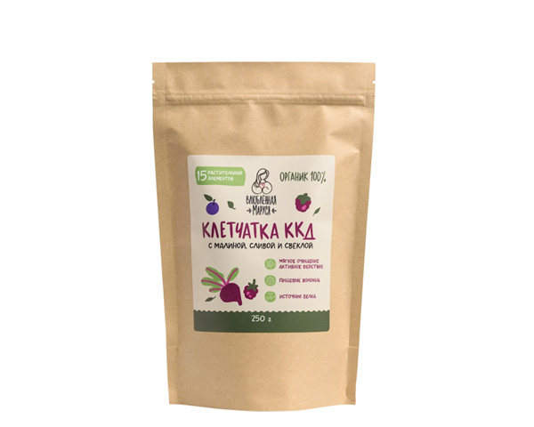 Клетчатка комплексная со сливой, свеклой и малиной, 250 г