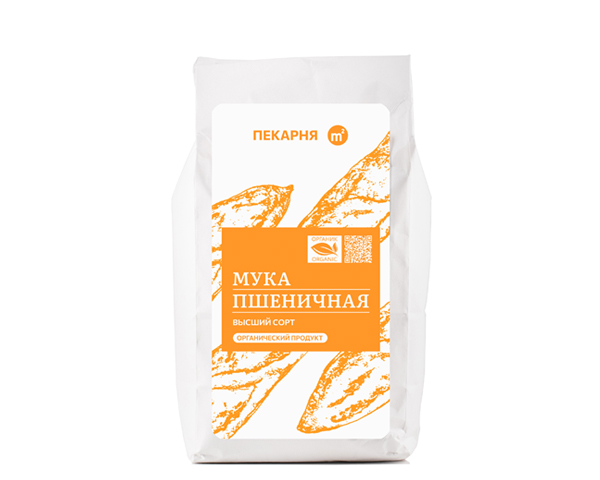 Мука пшеничная высшего сорта, 1000 г