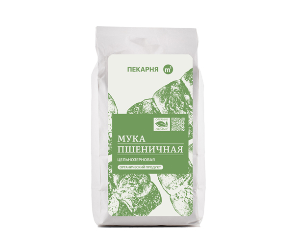 Мука пшеничная  цельнозерновая, обойная, 1000 г
