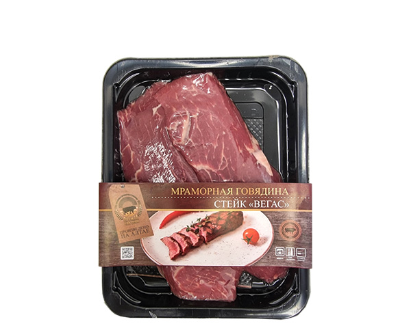 Стейк Вегас из мраморной говядины, охлажденный, на развес