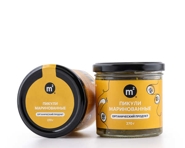 Пикули маринованные резаные, 270 г