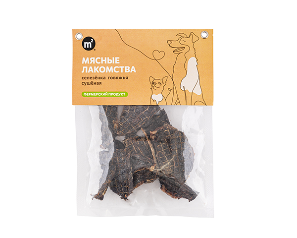 Селезенка говяжья сушеная, для собак, 30 г