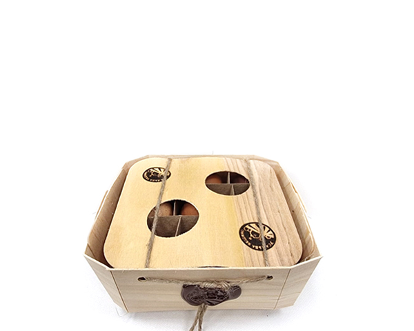 Яйца куриные фермерские 9 шт.