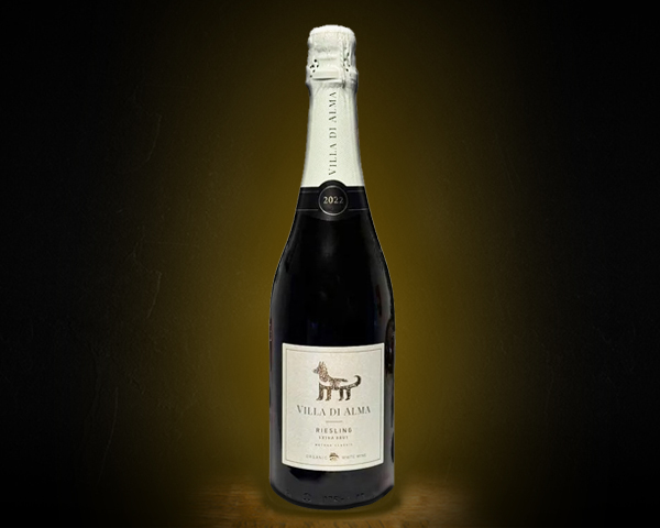 Вино Villa di Alma, Riesling вино игристое сухое экстра брют белое, 0,75 л