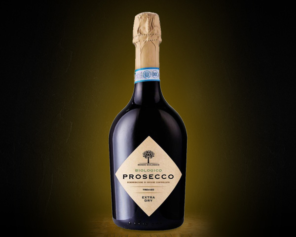 Mondo Biologico Prosecco Extra Dry, Treviso вино сухое брют белое, 0,75 л