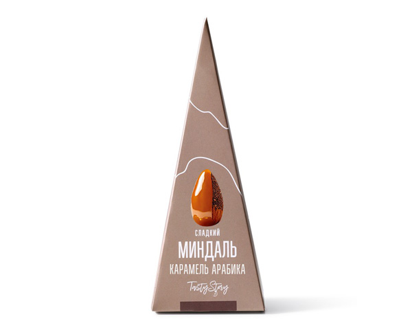 Миндаль в карамели с кофе, 40 г