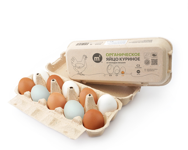 Яйцо куриное С2 10 шт.