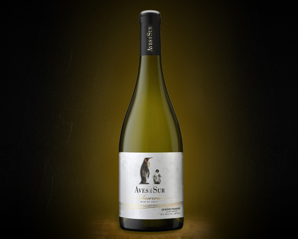 Aves del Sur Gewurztraminer Reserva вино сухое белое, 0,75 л